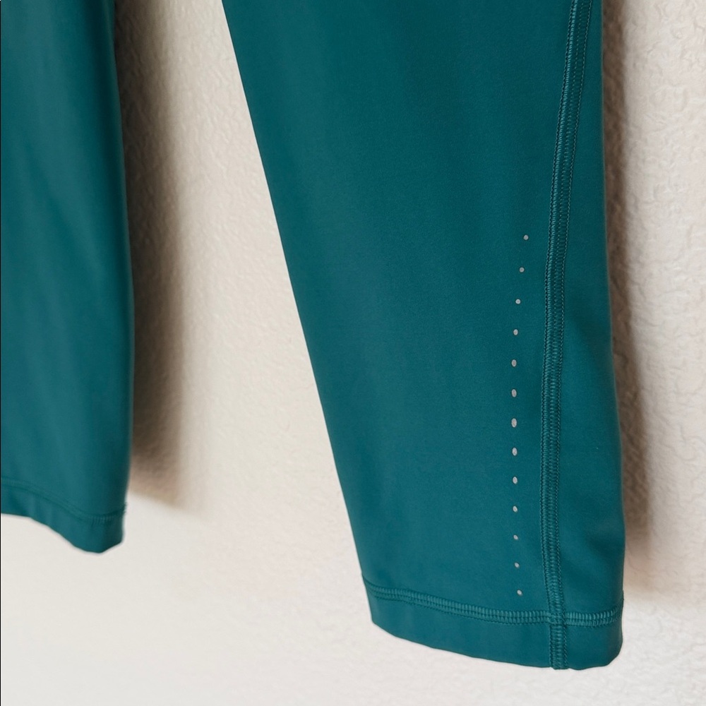 Lululemon Swift Speed High-Rise Crop 21"  teal lagoon size 8 - Picture 5 of 10